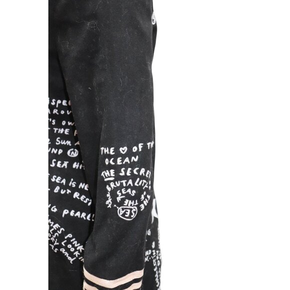 SCOTCH & SODA Jolie Vagabonde Embroidered Wool Captain's Jacket Coat S - Picture 9 of 9